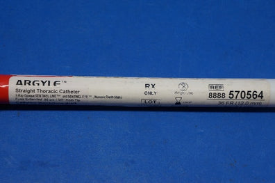 Argyle 8888570564 Straight Thoracic Cath 36Fr. x 20inch (x)